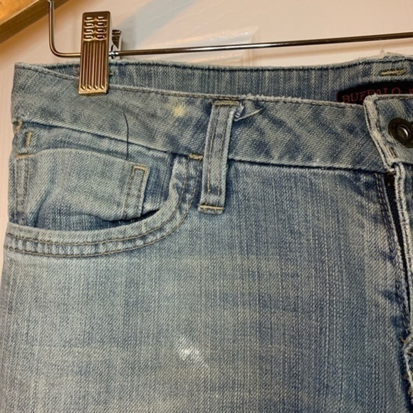 Buffalo David Button Light wash bootcut Jeans Size 28 R - Picture 4 of 8